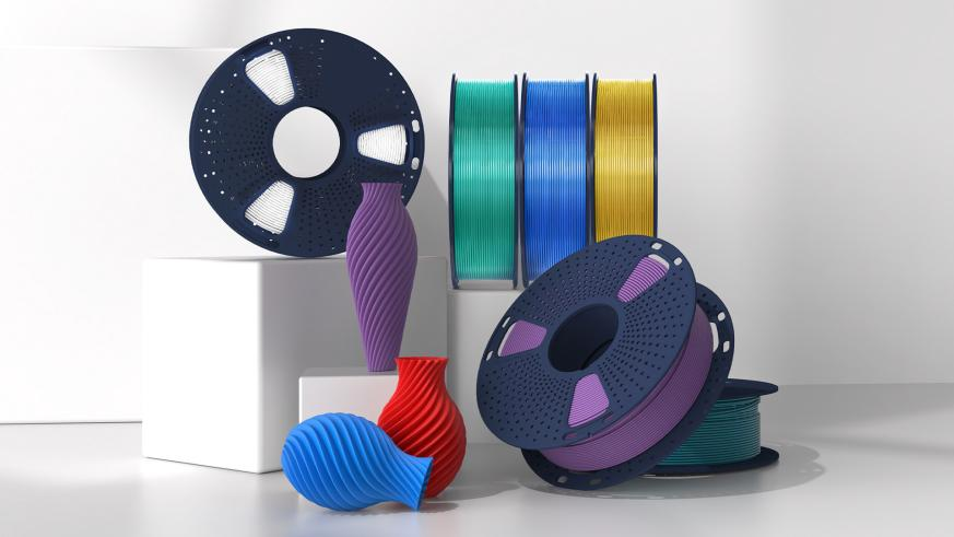 SUNLU: Fortschrittlicher 3D-Druck mit Präzisionsfilament und sauberer Wicklung