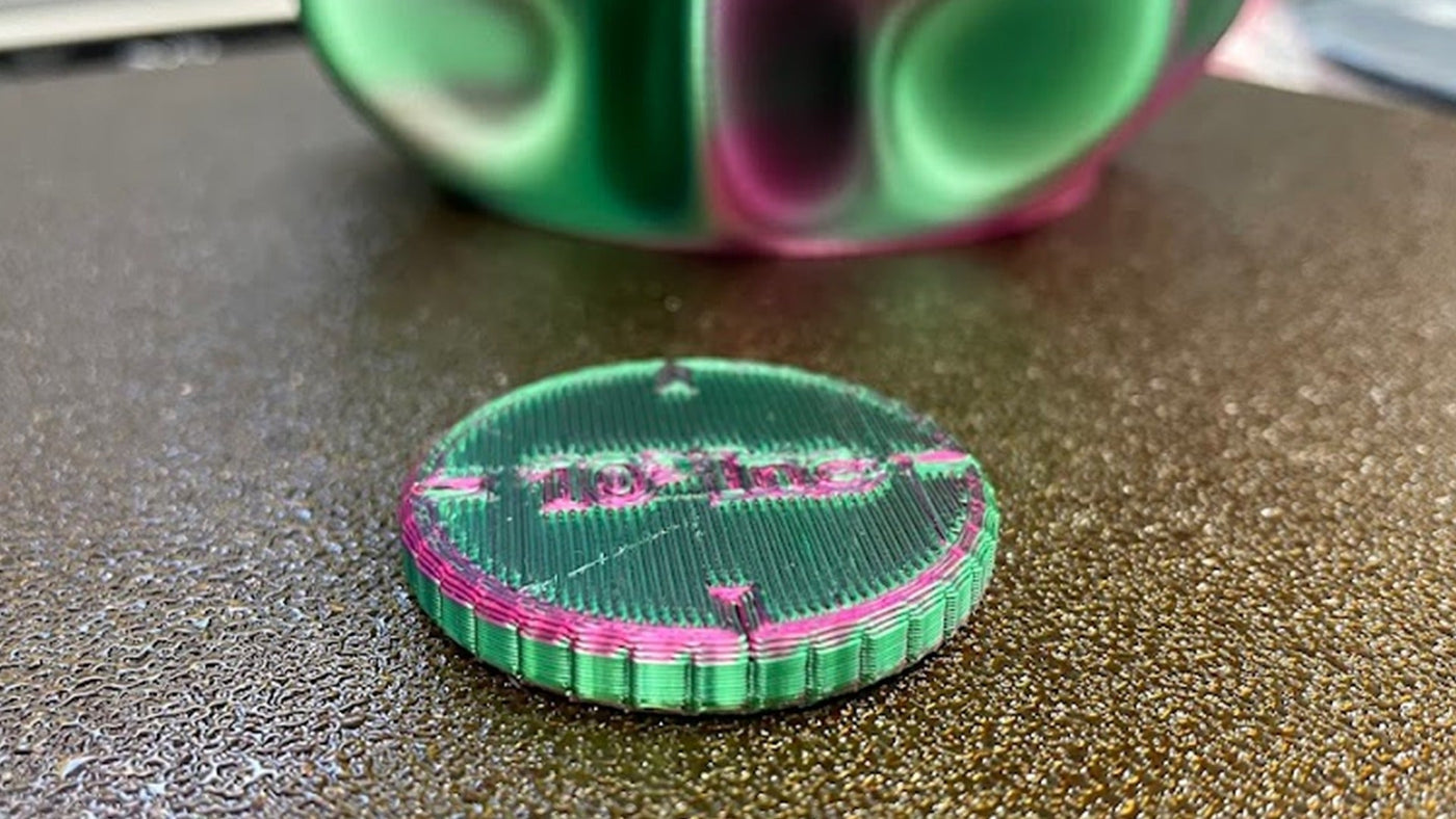 Mehrfarbiges Filament: eine AMS-freie Lösung für mehrfarbige Drucke