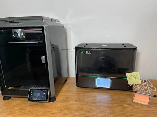 SUNLU 2-in-1 Filament Trocknen und Glühen FilaDryer E2 Überprüfung von Max Funkner@3Dwithus