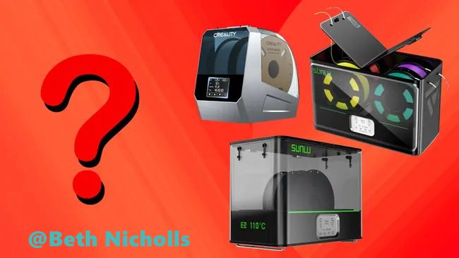 Filamenttrockner im Test – Lohnt sich ein Filamenttrockner für dein 3D-Druck-Setup? @Beth Nicholls