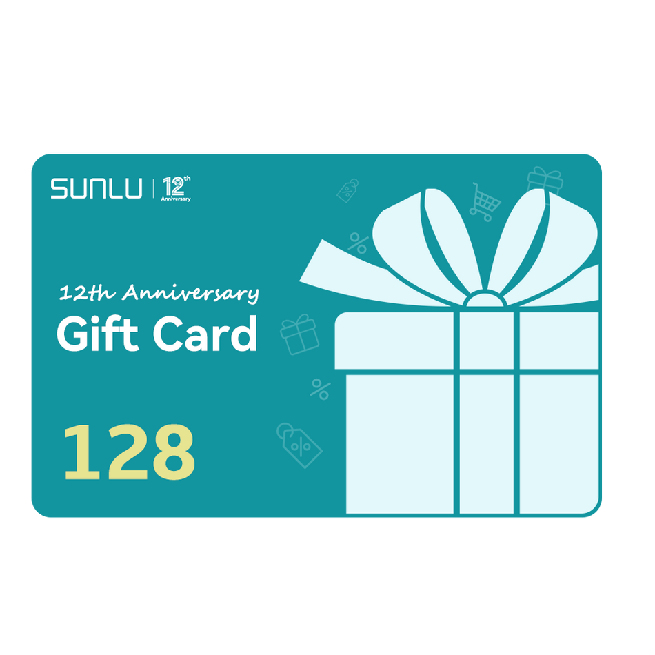 [2 % RABATT] SUNLU DE Store Geschenkkarte Sonderangebot