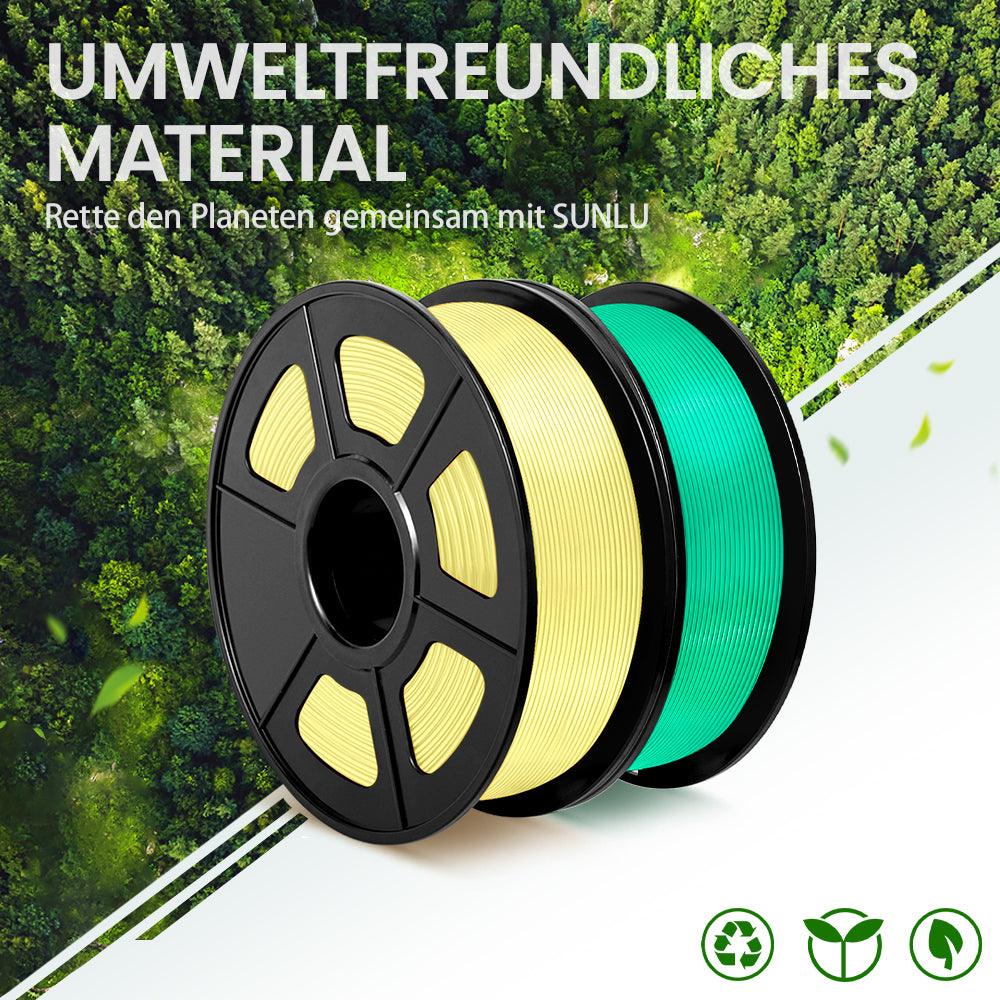 [über 6KG Bündelverkäufe] 1.75mm SUNLU PLA , PLA Meta(Macaron Farben) 3D Drucker Filament 1KG/Rolle sunlu.de