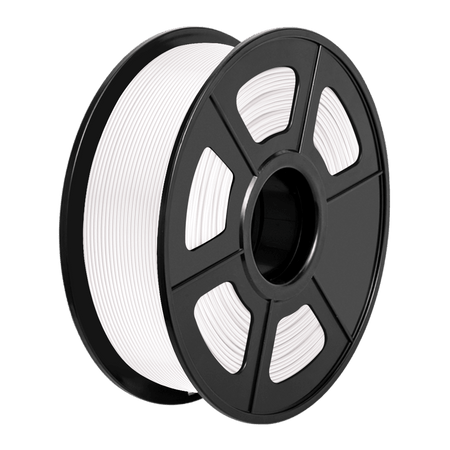 white PLA filament