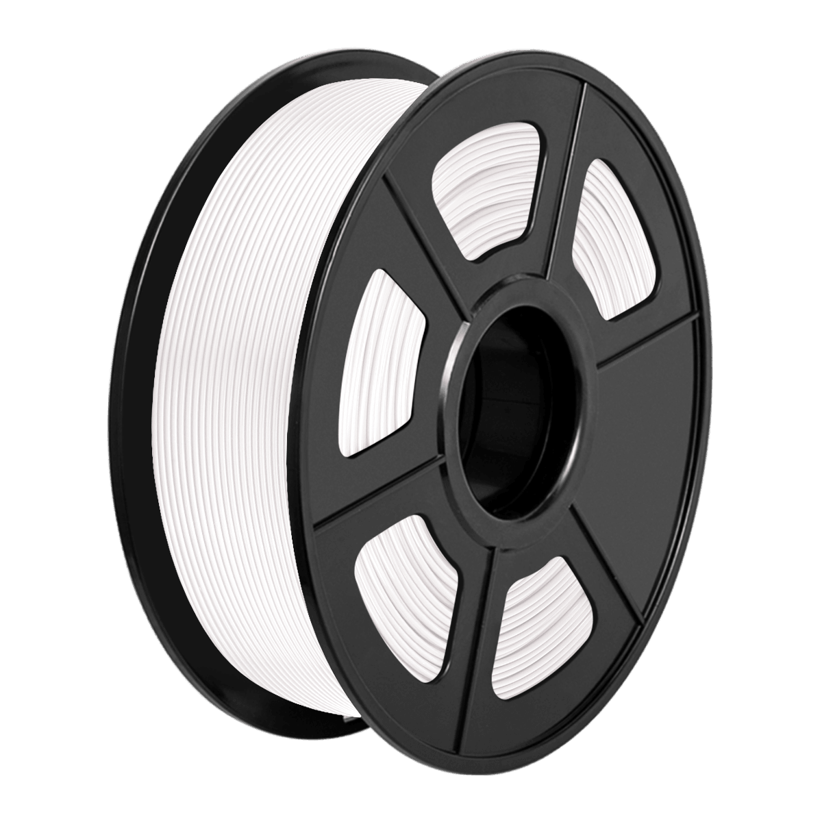 white PLA filament