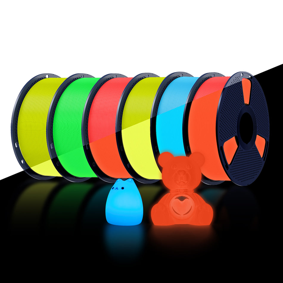 [MOQ: 3 Rollen] PETG Glow in The Dark (leuchtend) 3D Drucker Filament 1KG