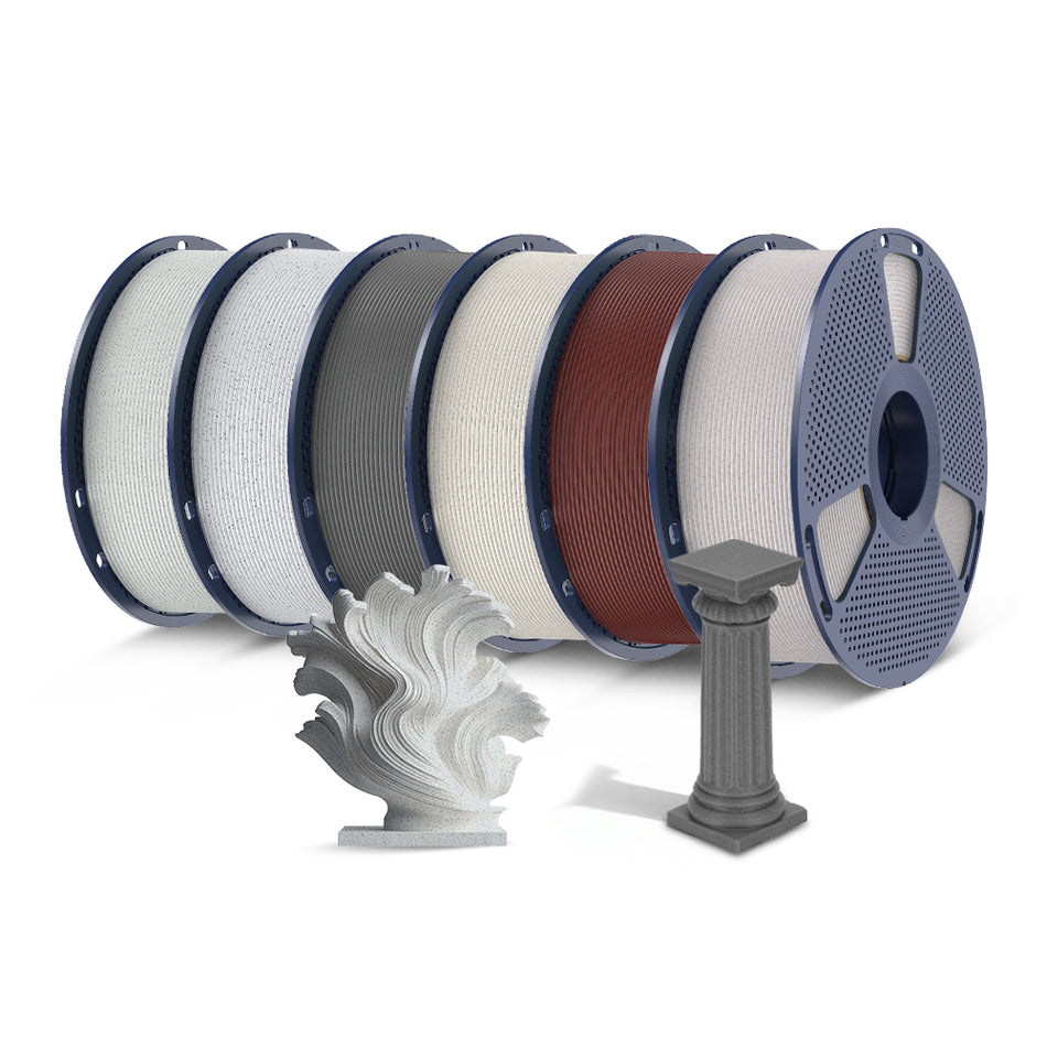[Kaufe 3 – Spare je 2€] HSPLA High Speed PLA Marmor 3D Drucker Filament 1KG