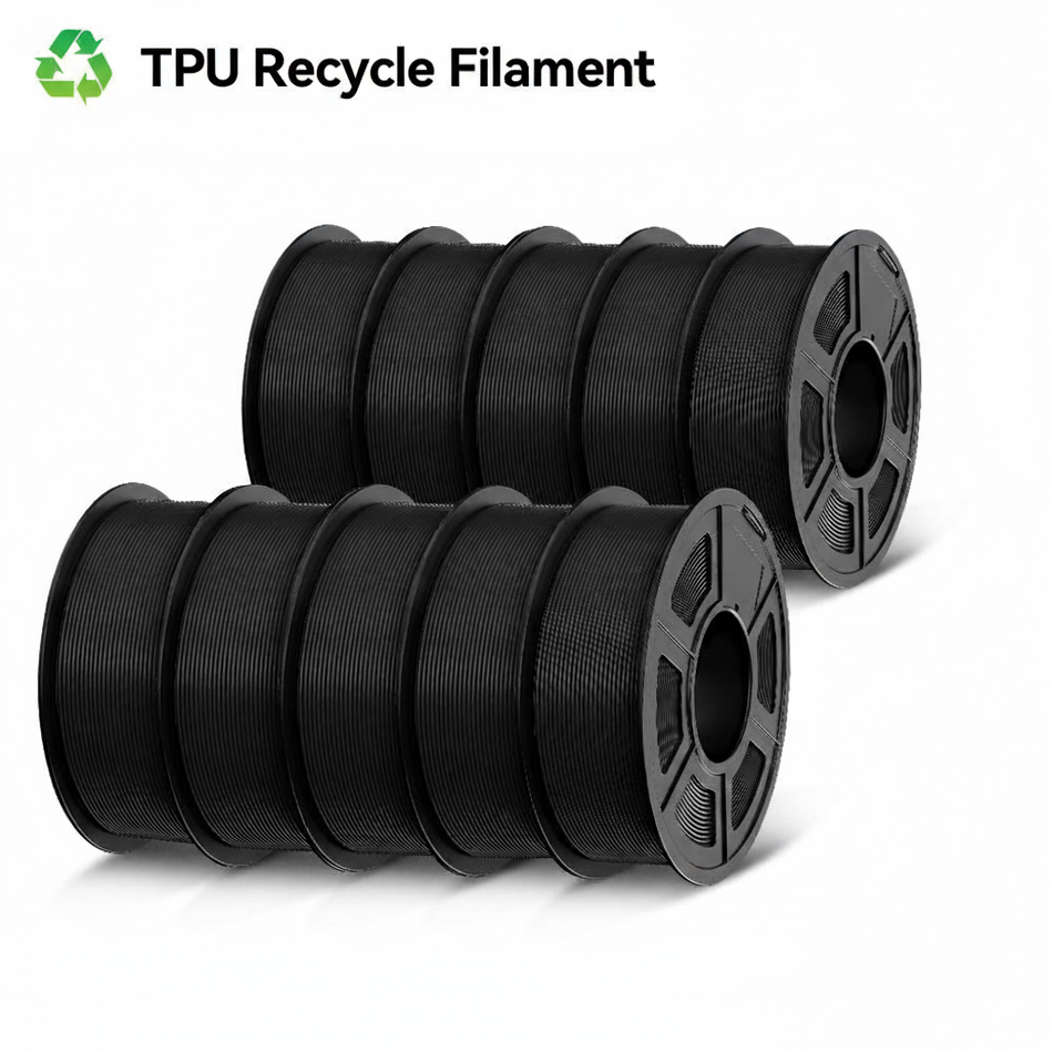 [€8.99/KG | 10KG Bündelverkäufe] TPU 95A Recycelte Filamente, 1KG/Rolle