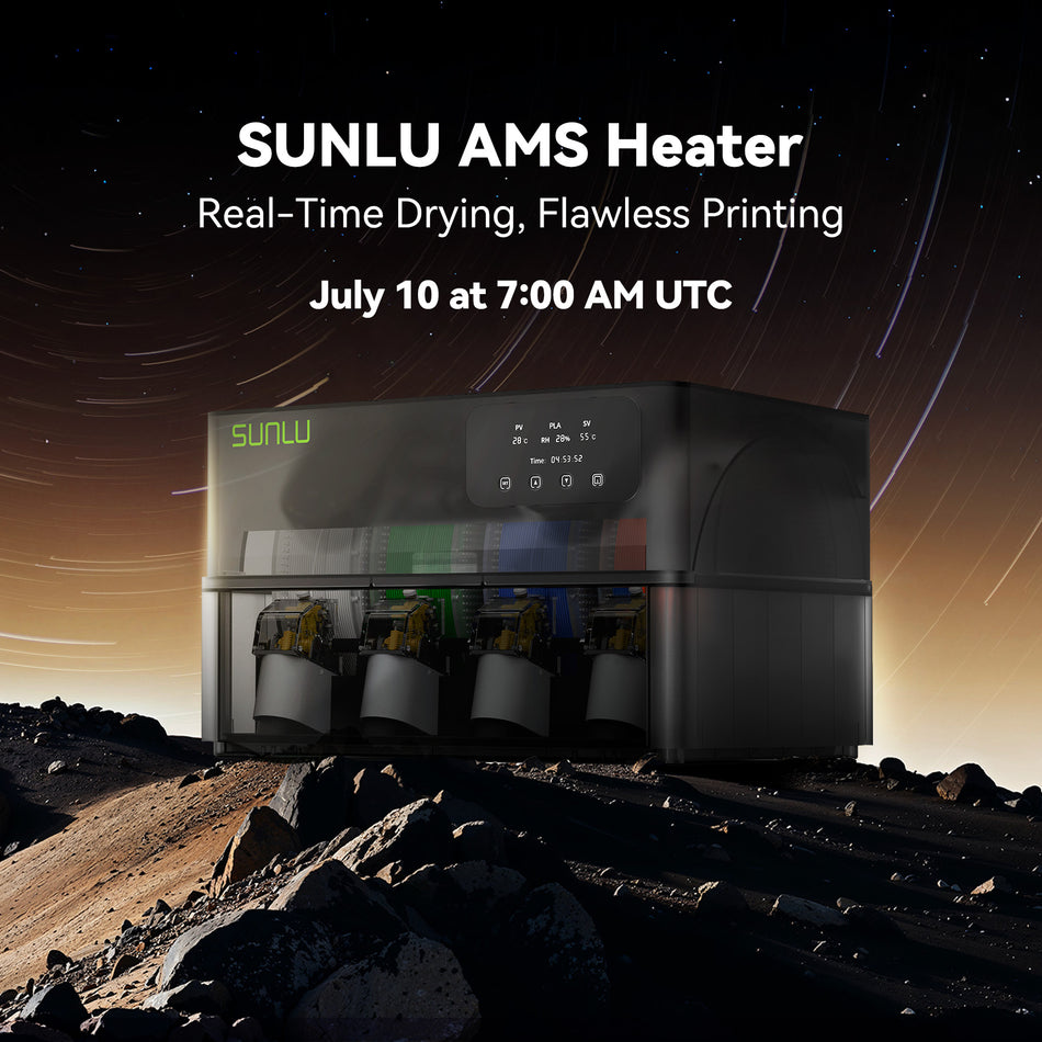 [Pre-order Jetzt] SUNLU AMS Heizgerät, AMS Heater Upgrade für Ihr Bambu AMS, ermöglicht Trocknen während des Druckens