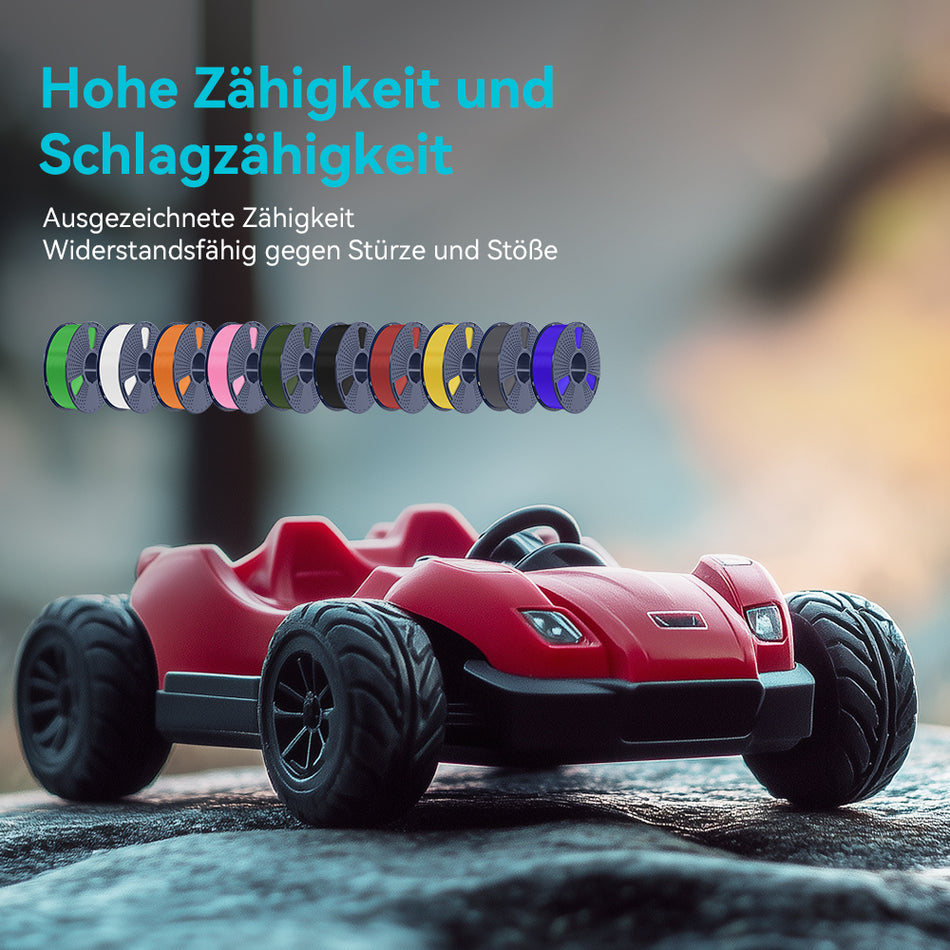 [2025 Neue Ankunft | MOQ 3 Rolle] High Speed PLA+, Hohe Geschwindigkeit PLA+ 3D Drucker Filament 1KG