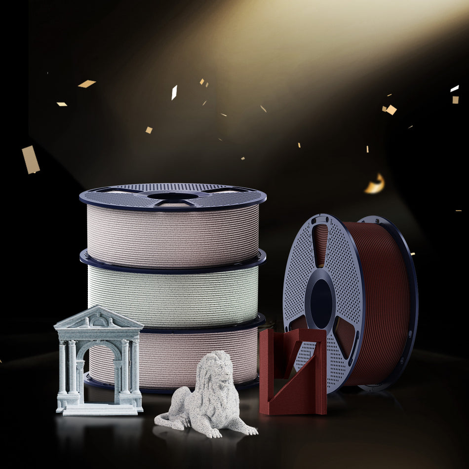 [MOQ: 3 Rollen] High Speed PLA Marmor 3D Drucker Filament 1KG