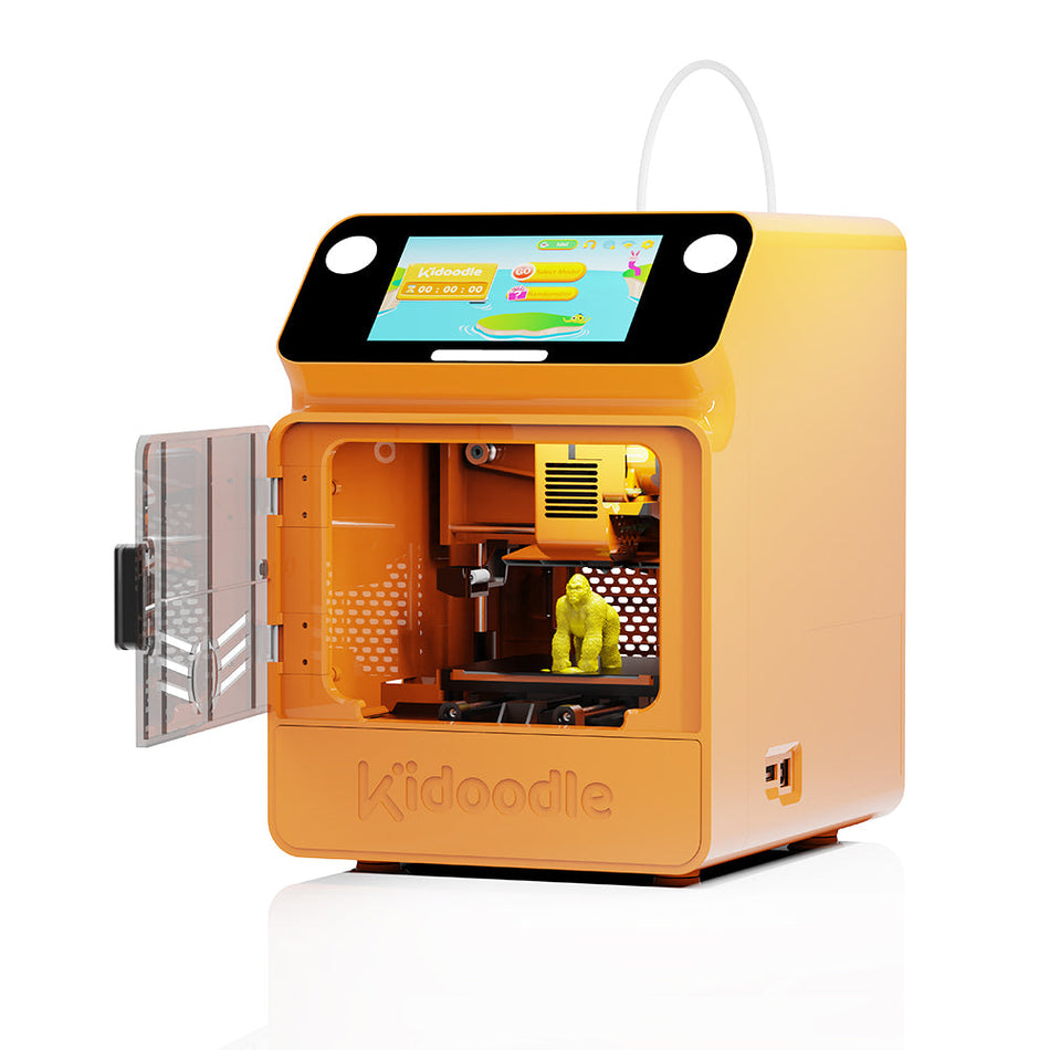 [50% automatischer Rabatt] Kidoodle MiniBox A1: 3D-Drucker für Kinder, Entfesseln Sie Ihre Kreativität mit Kidoodle, 600mm/s hohe Geschwindigkeit, AutoLiv/Design Safe for Kids/5“ Touchscreen, Wi-Fi/App-Steuerung