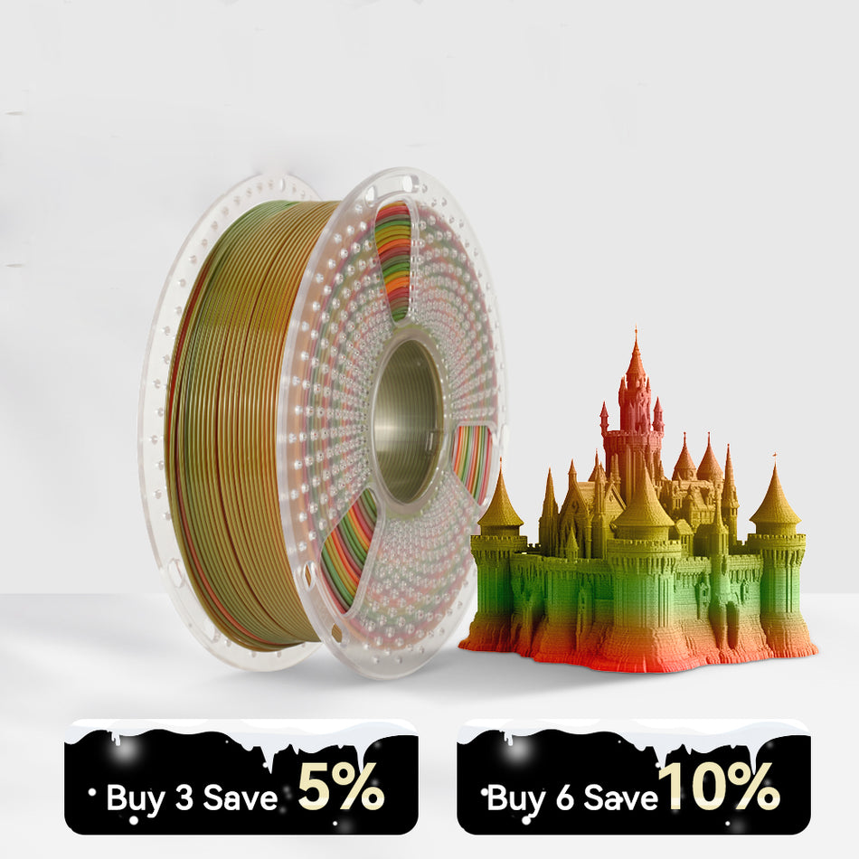 PETG Rainbow Filament (16Meter Farbwechsel) 1KG