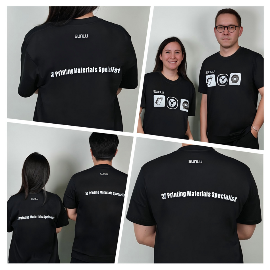 SUNLU Logo-T-Shirt, 12. Jubiläum Souvenir